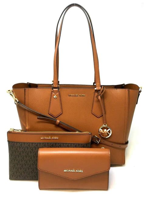 michael kors kimberly 3 in 1|mike kors kimberly tote set.